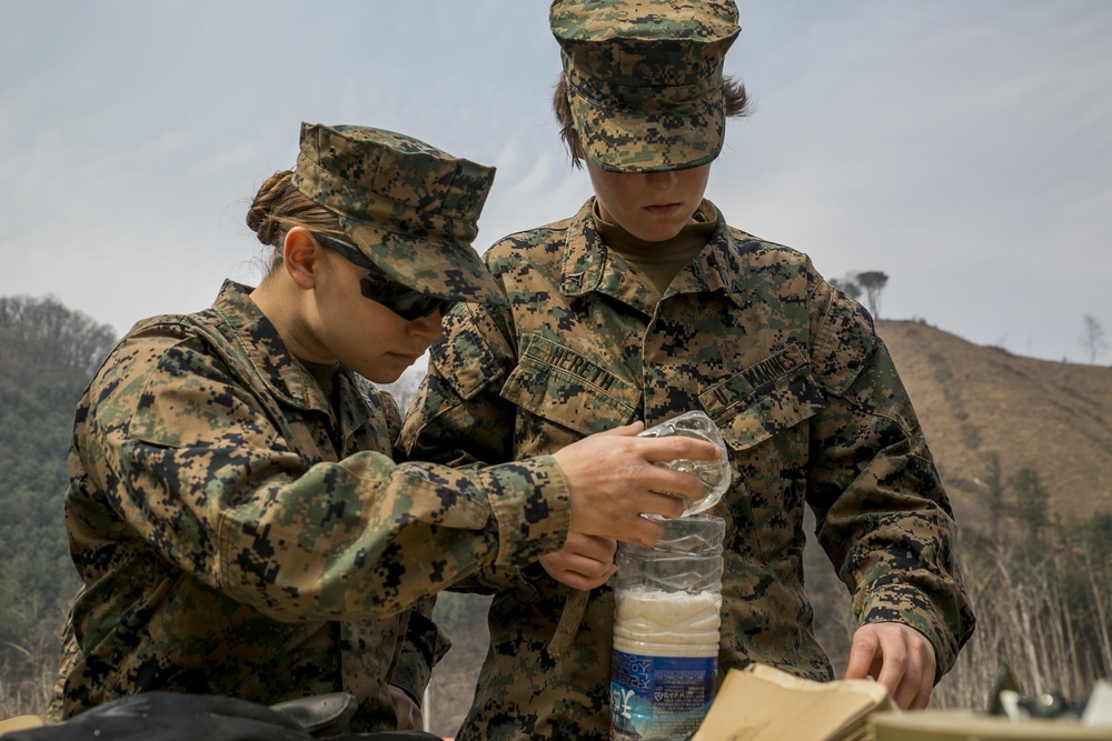 The range is hot: U.S. Marines, ROK Marines execute demolition range