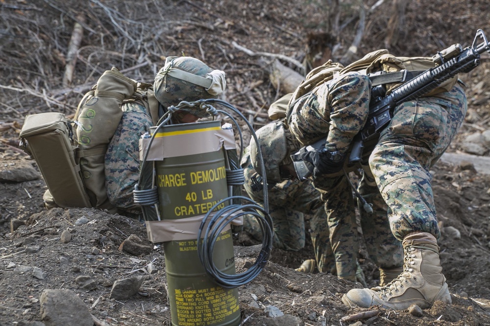 The range is hot: U.S. Marines, ROK Marines execute demolition range