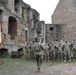 16th SB mass reenlistment at Burg Lichtenberg castle