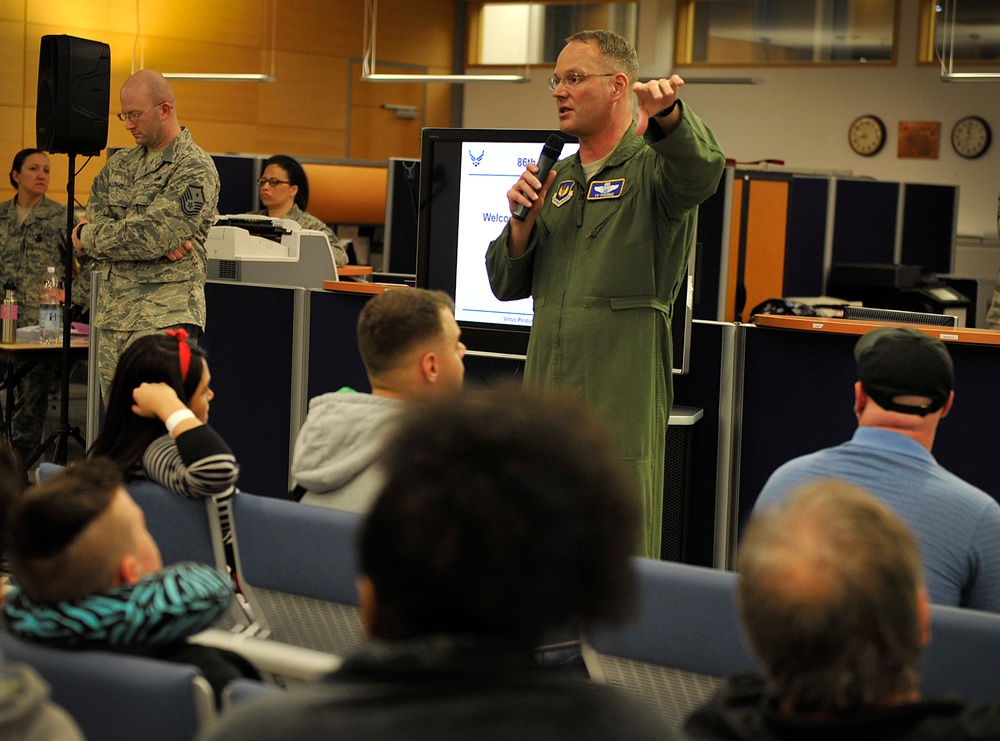 Team Ramstein steps up to support AF family
