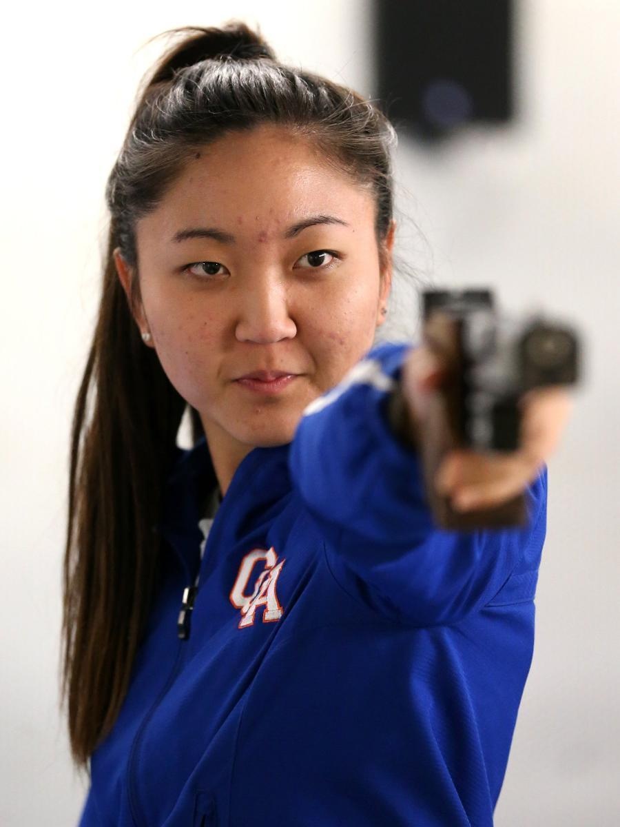 U.S. Coast Guard Academy Cadet Helen Oh earns title of national champion in pistol