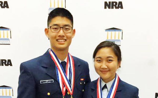 U.S. Coast Guard Academy Cadet Helen Oh earns title of national champion in pistol