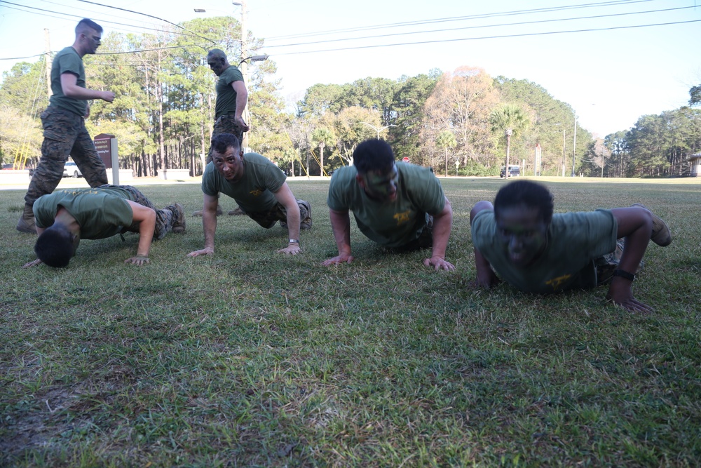 Beaufort Marines attend Corporal's Course.