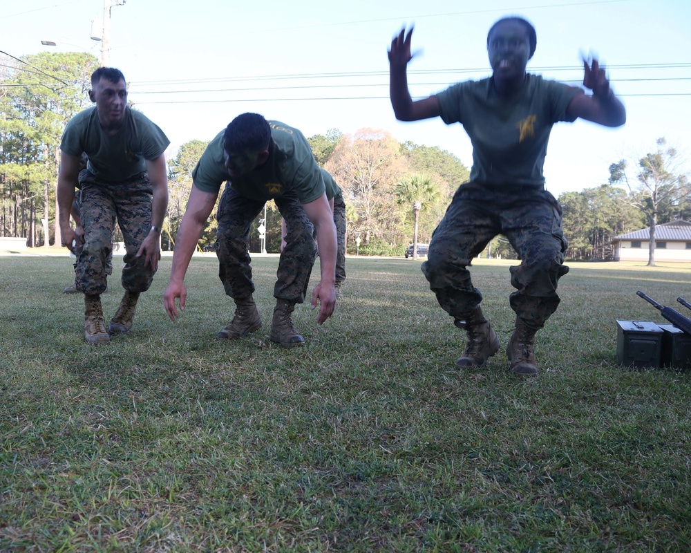 Beaufort Marines attend Corporal's Course.