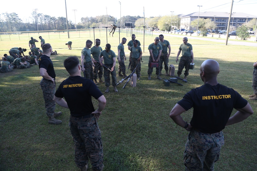 Beaufort Marines attend Corporal's Course.