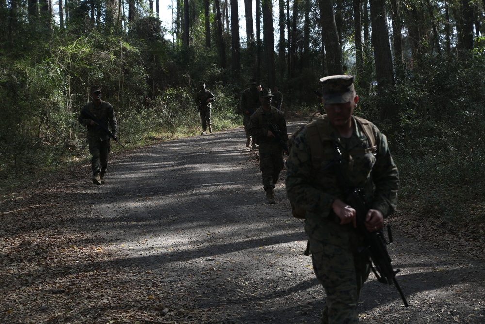 Beaufort Marines attend Corporal's Course.