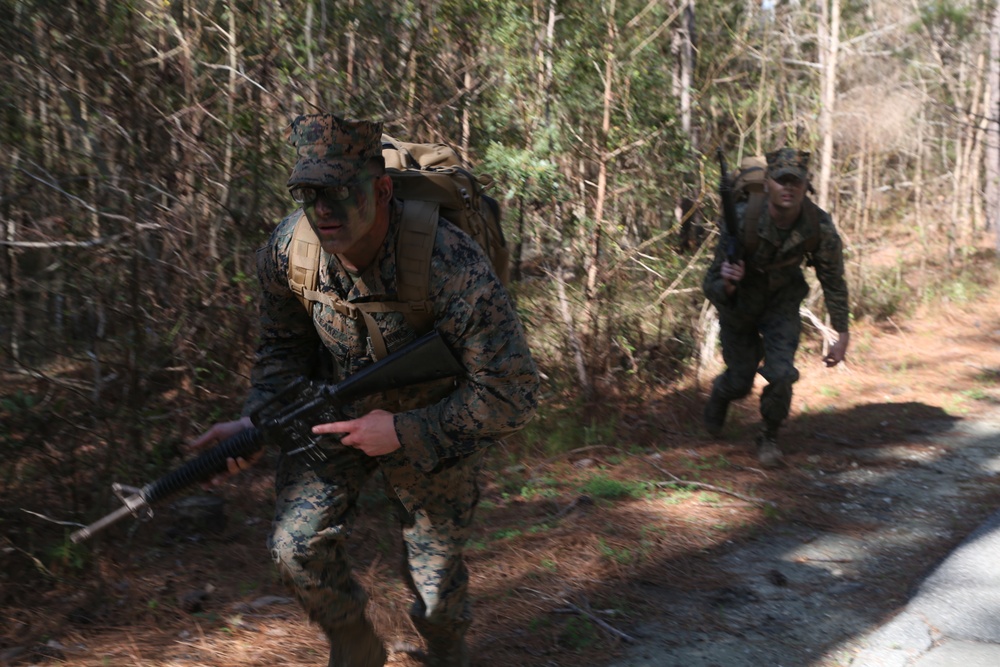 Beaufort Marines attend Corporal's Course.