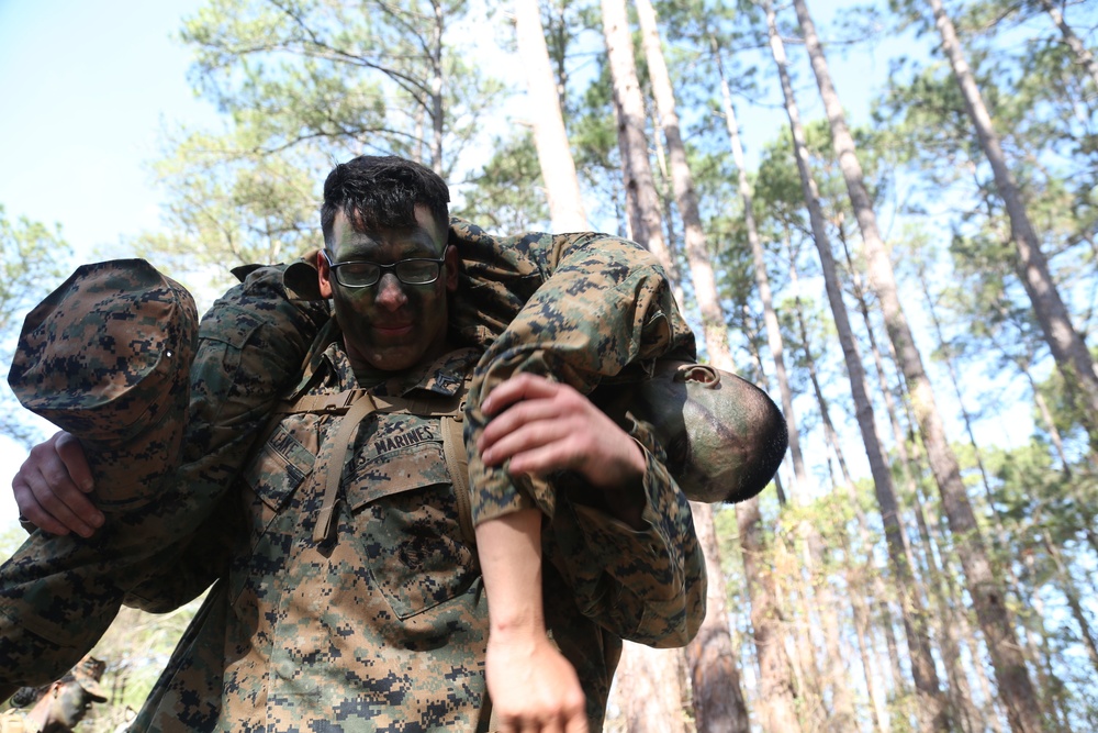 Beaufort Marines attend Corporal's Course.