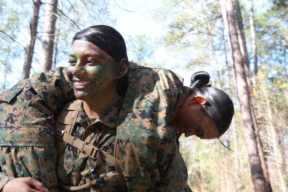 Beaufort Marines attend Corporal's Course.