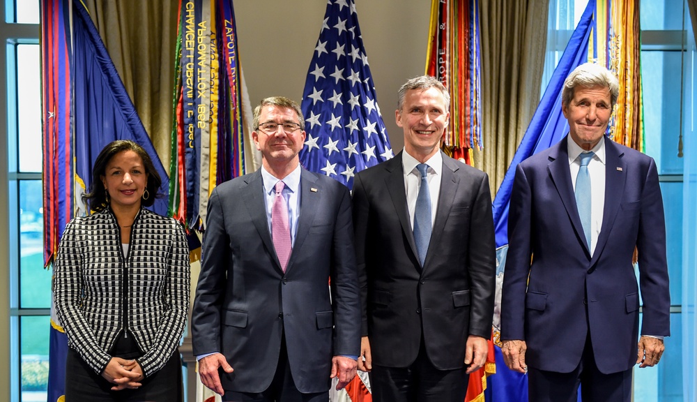 SD meets with Secretary of State Kerry,NSA Rice and NATO SYG.