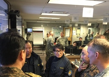 Mongolian delegation observes Alaska Shield 2016