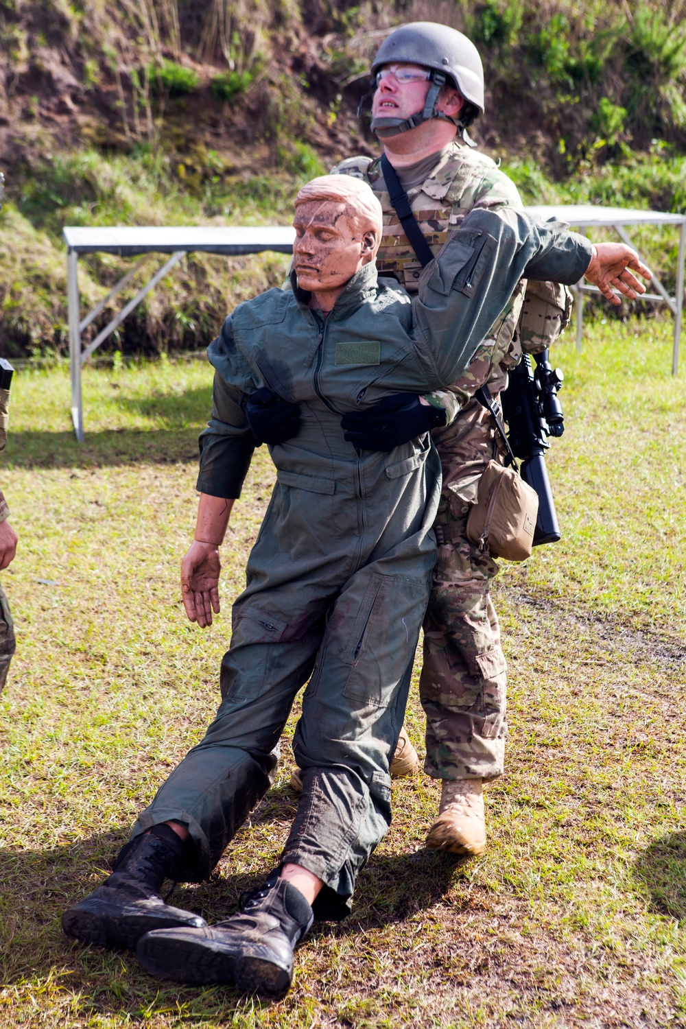 982nd Combat Camera Co. Trains in Tactical Combat Casualty Care