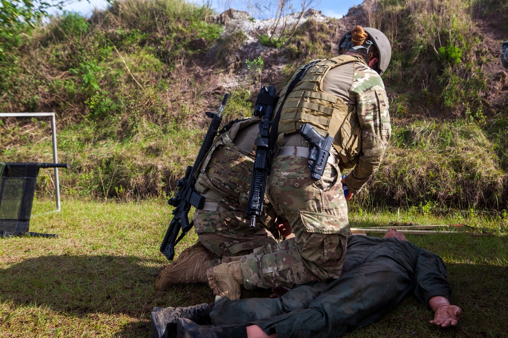 982nd Combat Camera Co. Trains in Tactical Combat Casualty Care