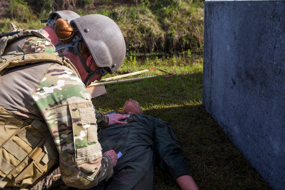 982nd Combat Camera Co. Trains in Tactical Combat Casualty Care