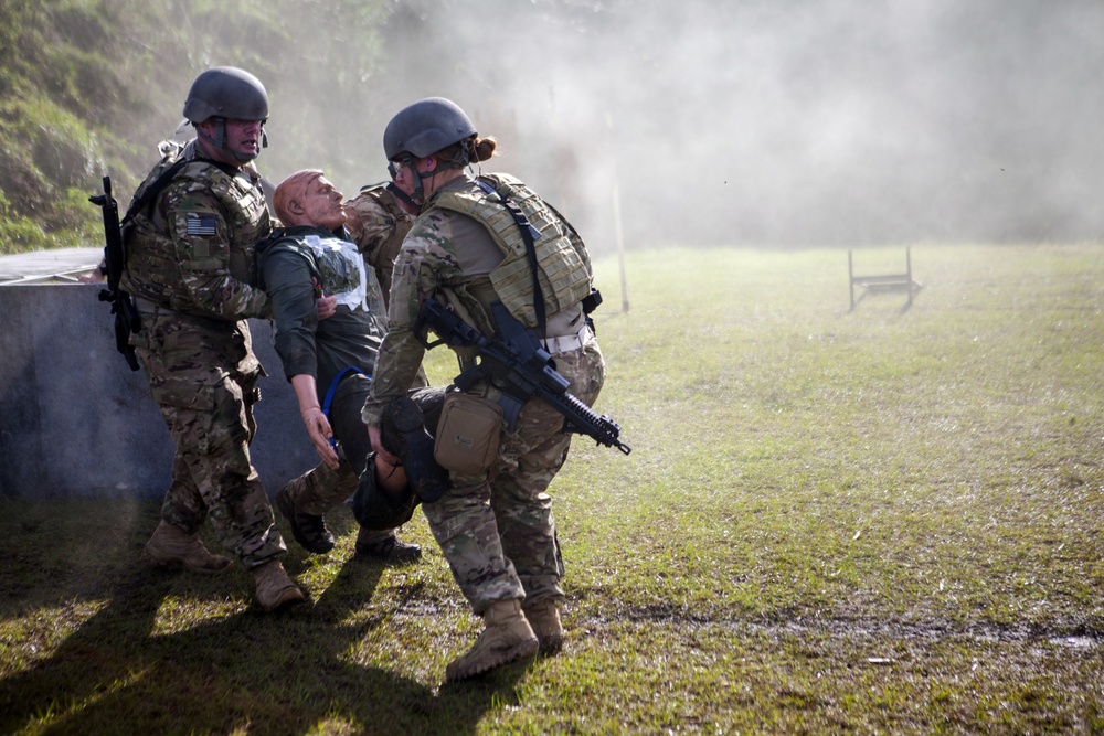 982nd Combat Camera Co. Trains in Tactical Combat Casualty Care