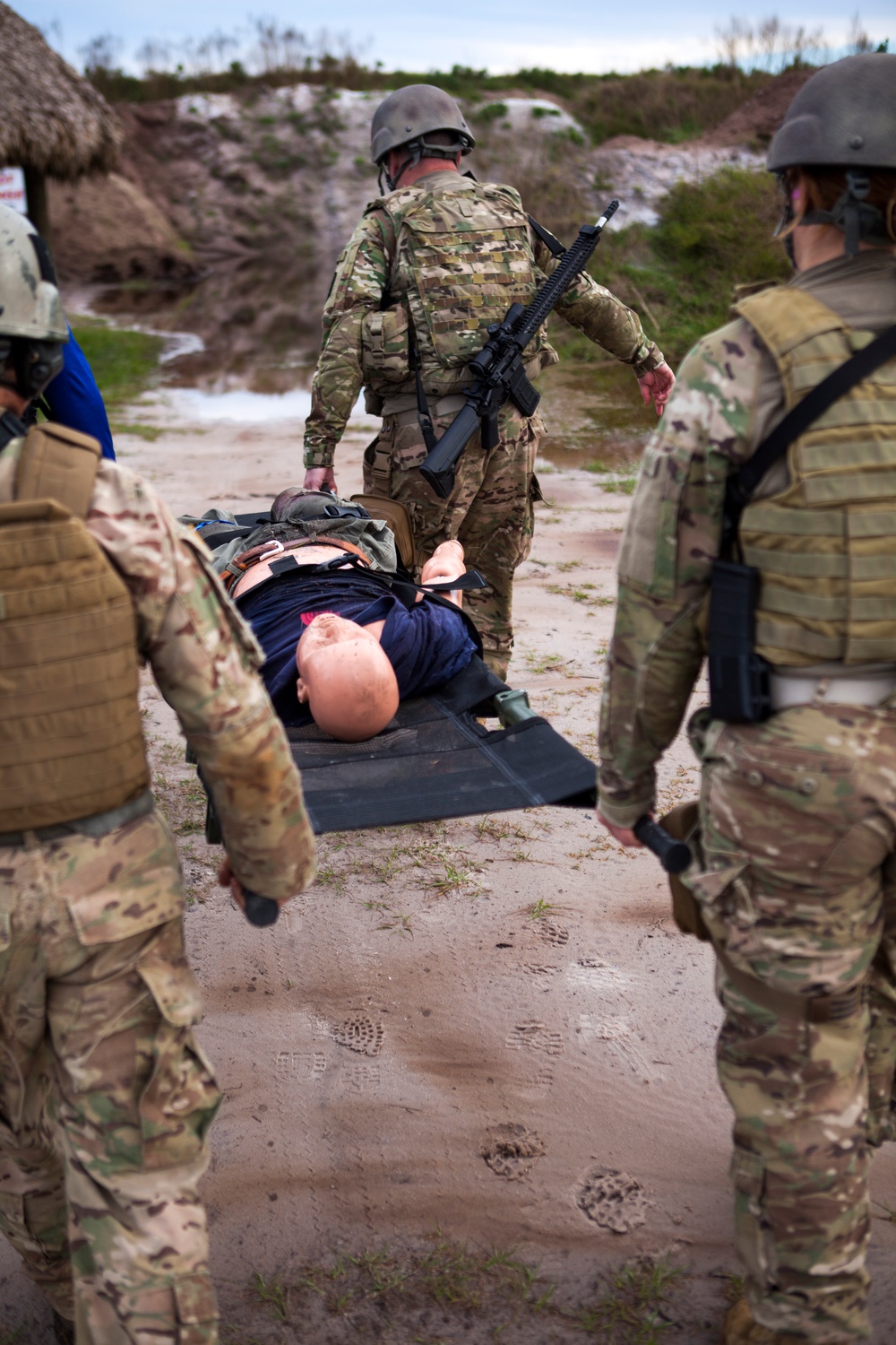 982nd Combat Camera Co. Trains in Tactical Combat Casualty Care