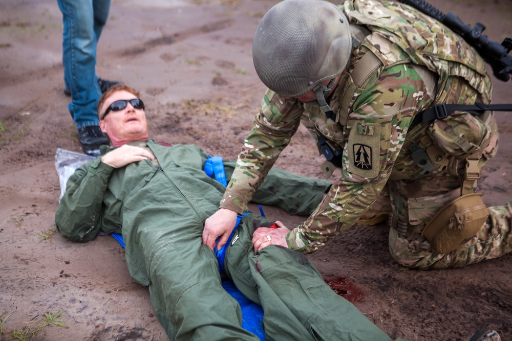 982nd Combat Camera Co. Trains in Tactical Combat Casualty Care