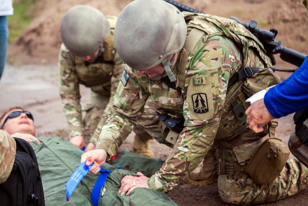 982nd Combat Camera Co. Trains in Tactical Combat Casualty Care