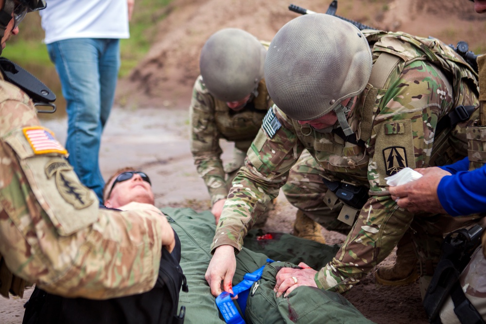 982nd Combat Camera Co. Trains in Tactical Combat Casualty Care