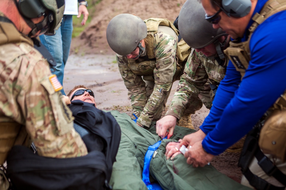 982nd Combat Camera Co. Trains in Tactical Combat Casualty Care