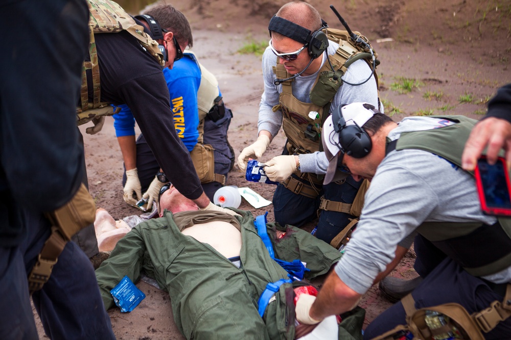 982nd Combat Camera Co. Trains in Tactical Combat Casualty Care