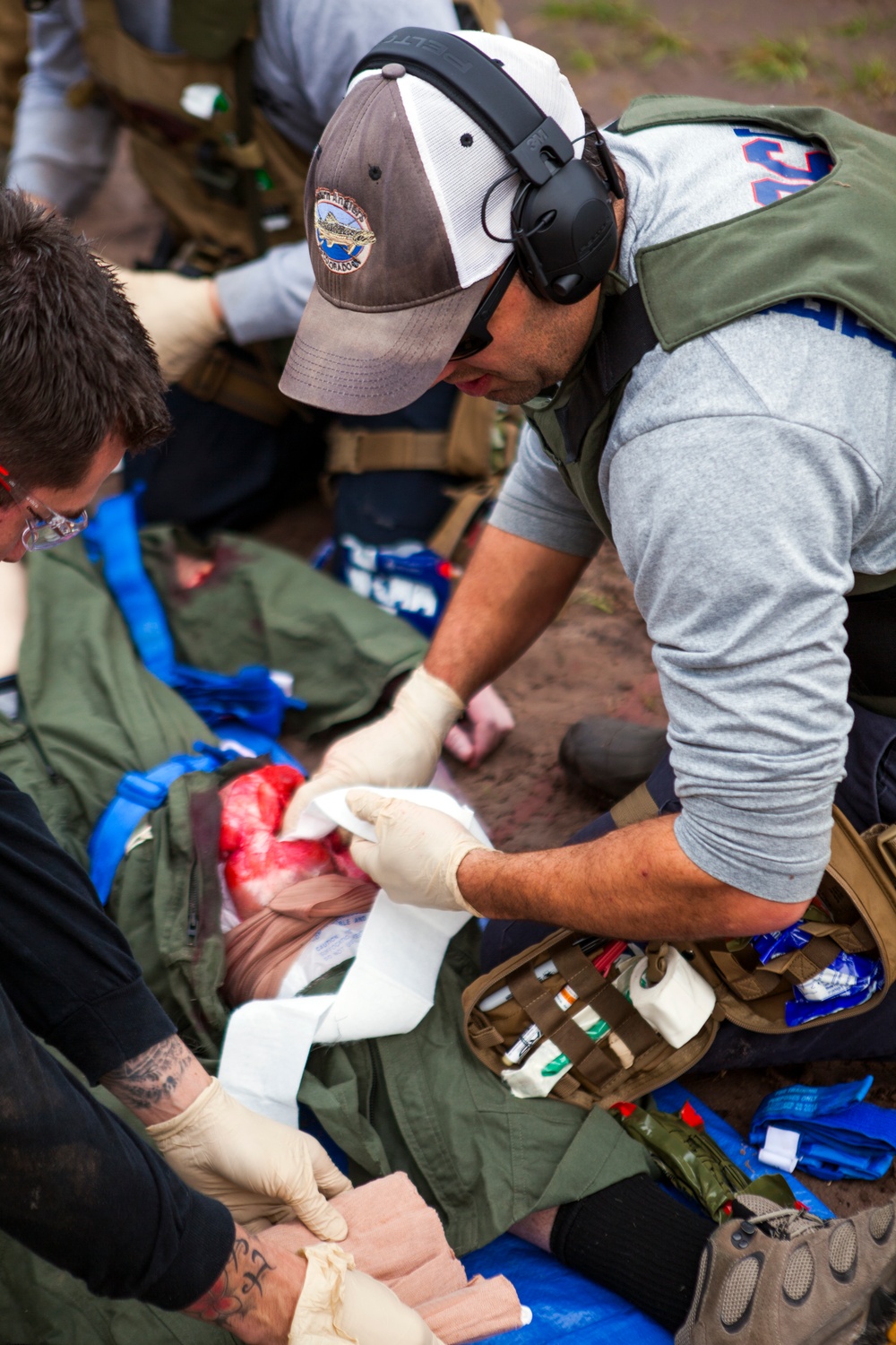 982nd Combat Camera Co. Trains in Tactical Combat Casualty Care