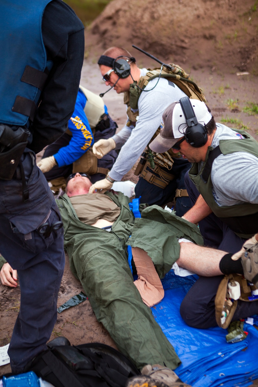 982nd Combat Camera Co. Trains in Tactical Combat Casualty Care