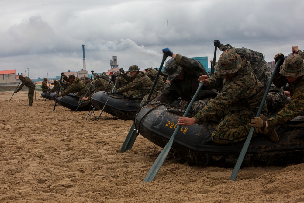 Inflatable Boat Training drills