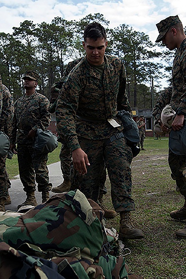 Marines complete annual gas chamber training