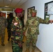 BG Daniel Dee Ziankahn Chief of Staff Armed Forces of Liberia visited Caserma Ederle, Vicenza, Italy