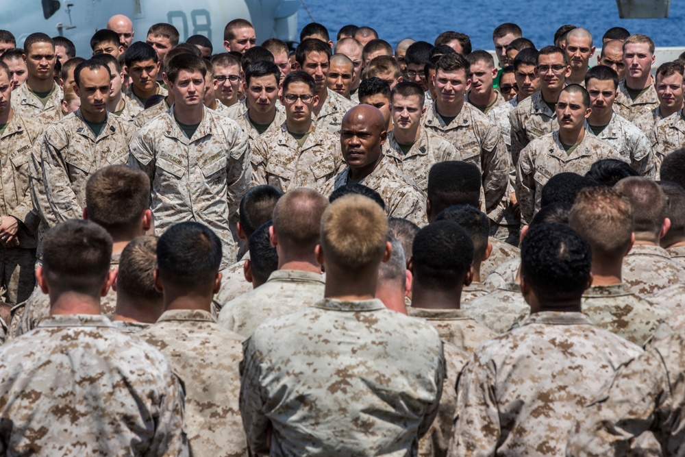 13th MEU CO lands aboard the Big Easy