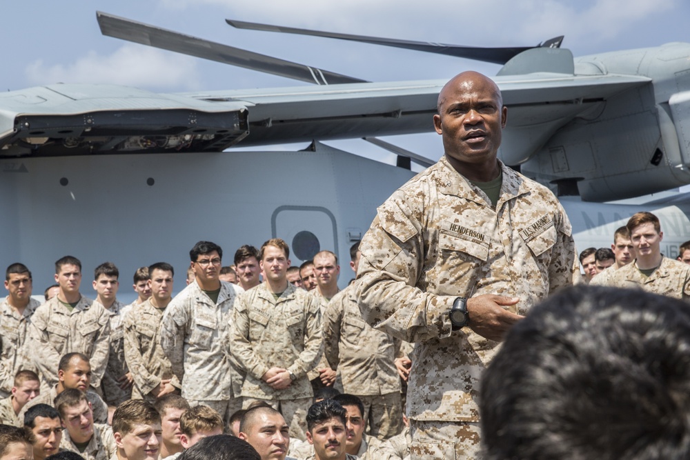 13th MEU CO lands aboard the Big Easy