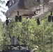 South Carolina Army National Guard Soldiers conduct sling-load training with the CH-47D Chinook