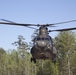South Carolina Army National Guard Soldiers conduct sling-load training with the CH-47D Chinook