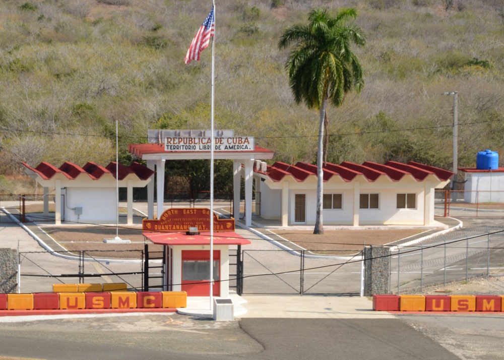 Naval Station Guantanamo Bay's Northeast Gate