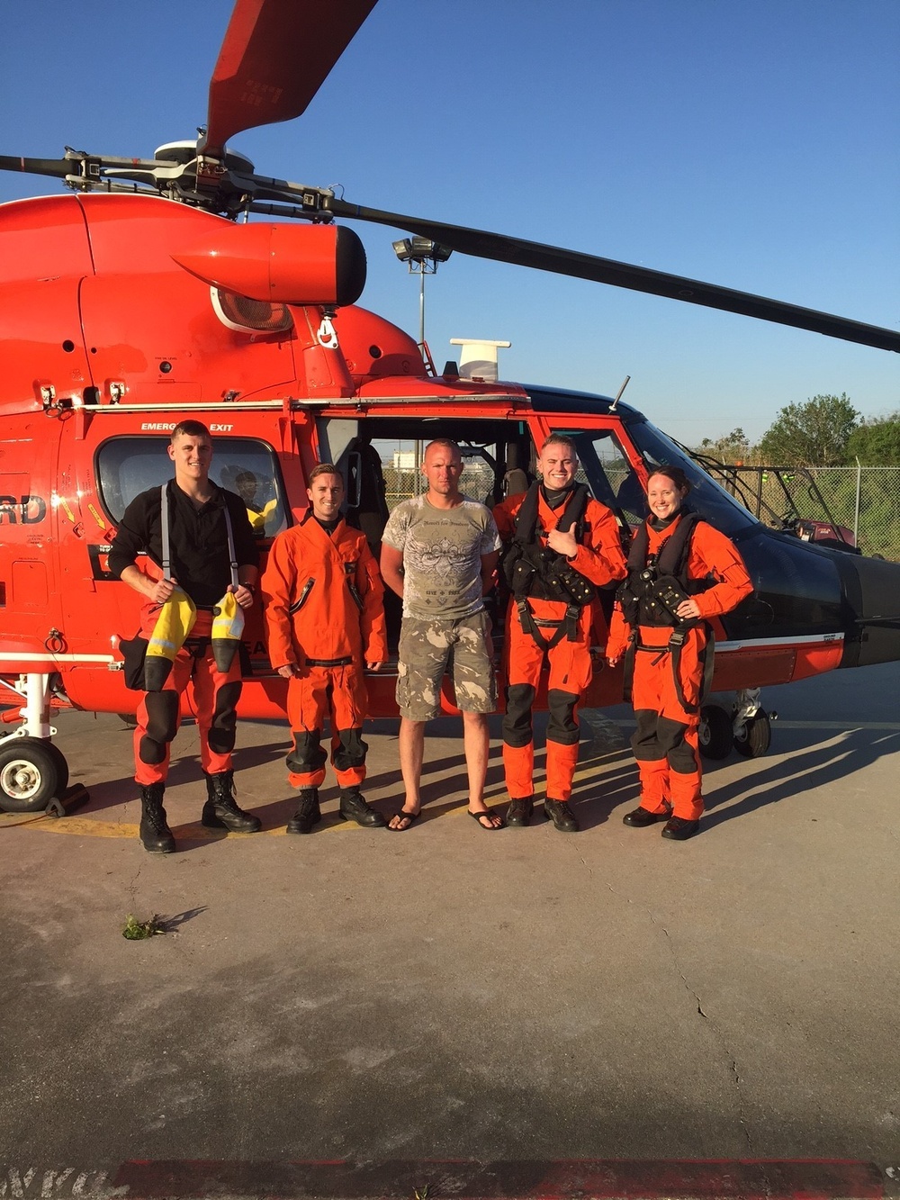 Coast Guard rescues overdue boaters