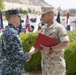 Combat Center sailor awarded Purple Heart Medal
