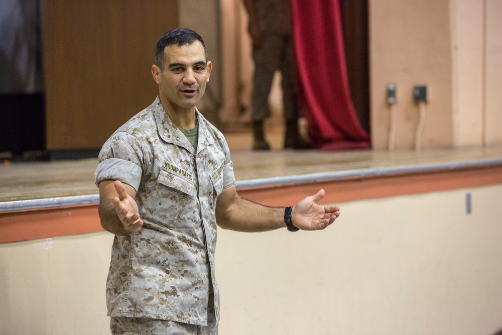 CTB Co. D holds change of command