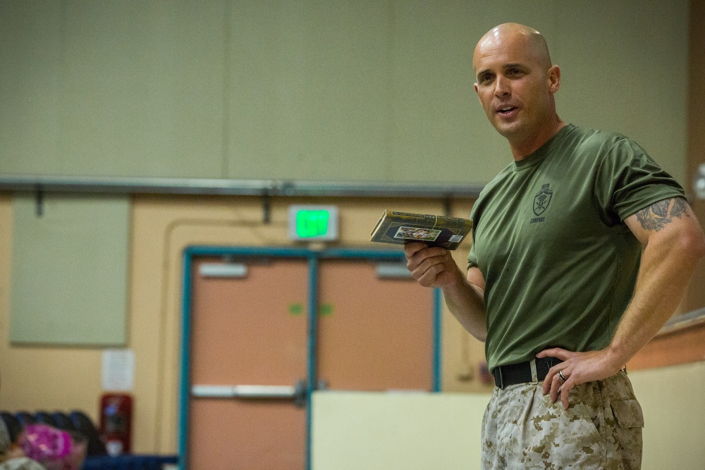 CTB Co. D holds change of command