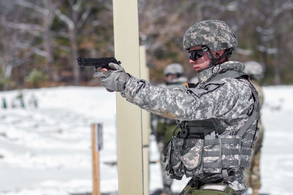 Warriors Endure Second Day of 377th TSC Best Warrior Competition