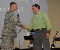 Air Force Chief of Chaplains visit Airmen and Religious Support teams