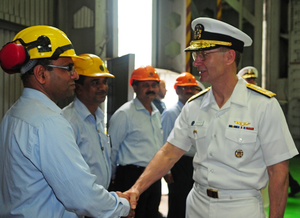 Mazagon Dock Shipbuilders Limited Tour