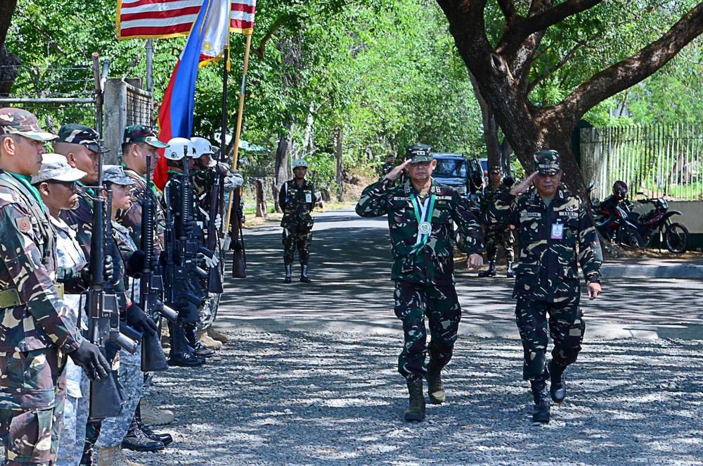 U.S., Philippine military stand shoulder-to-shoulder during opening ceremony