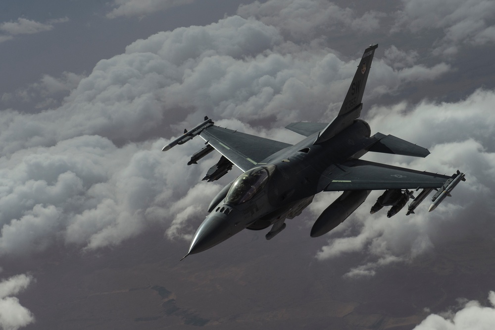 340th EARS Refuels Fighters and AWACS