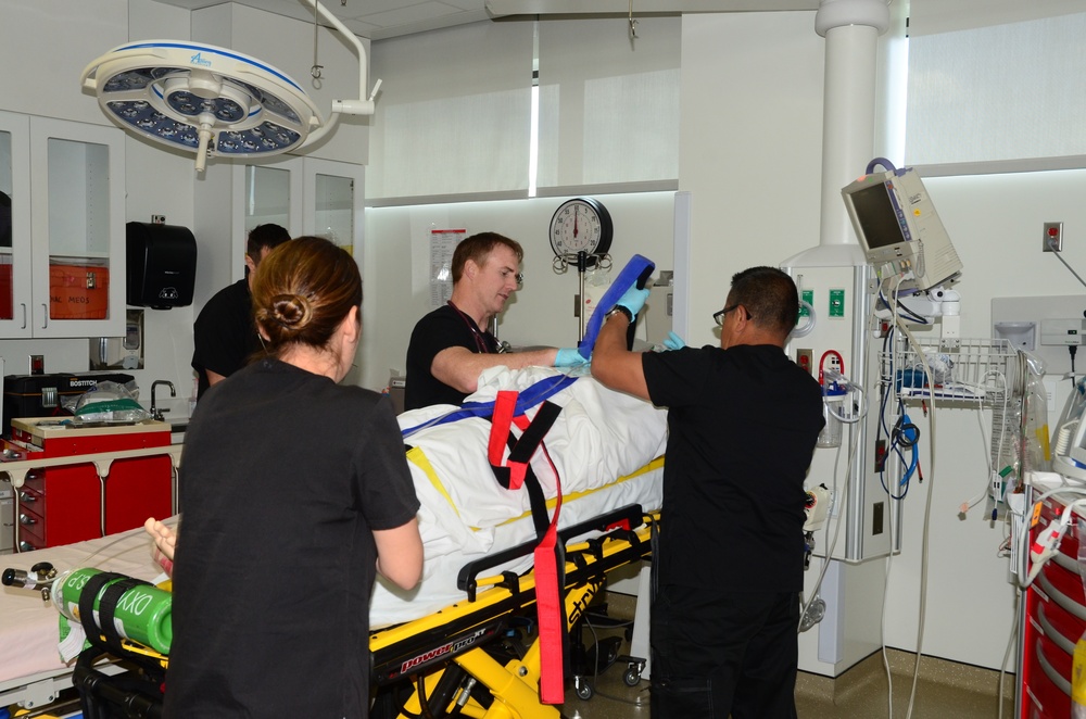 Naval Hospital Tests State Prototype During Mass Cass Exercise