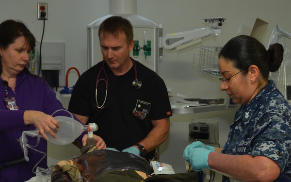 Naval Hospital Tests State Prototype During Mass Cass Exercise