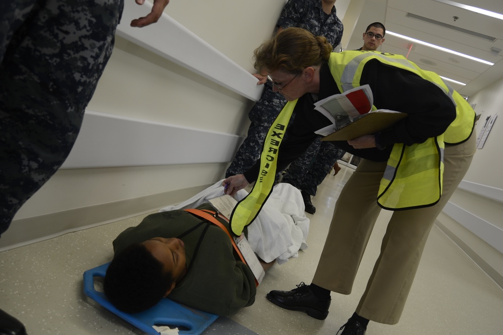 Naval Hospital Tests State Prototype During Mass Cass Exercise