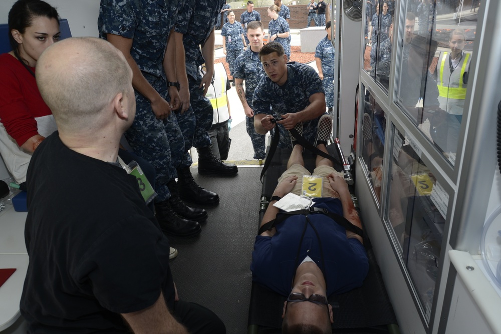 Naval Hospital Tests State Prototype During Mass Cass Exercise