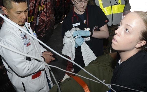 Naval Hospital Tests State Prototype During Mass Cass Exercise