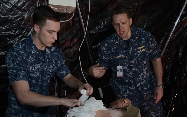Naval Hospital Tests State Prototype During Mass Cass Exercise